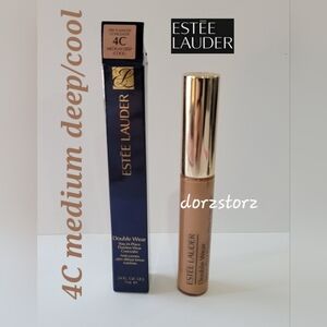 Estee Lauder Double Wear Stay-In-Place Flawless Wear Concealer *4C MEDIUM DEEP*